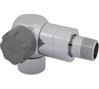 Js Thermostatventil Winkeleckform Anschl.li,Dn15,1/2",Edelst.design