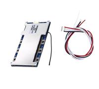 JSGHGDF 4 cordes Lithiums Panneau BMS phosphate de fer 40 A à 200 A réglable avec protections complètes pour systèmes de gestion de batterie Panneau de protection de batterie