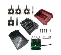 JSGHGDF Boîtier de batterie pour outils sans fil pour 18/20 paquets | Boîtier à 10 cellules, carte PCB, lot de vis, composants de reconstruction de rechange, fournitures d'atelier