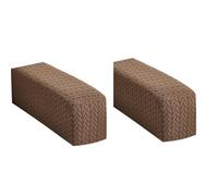 JSGHGDF Ensemble de Manchons d ' accoudoir, D L | Housses en tricot texturé en polyester extensible pour côtés de canapé avec finition sur mesure dans tous les