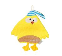 JSGHGDF Essuie-Mains Kid Super Absorbant Kitchen, Chicken Yellow | Serviette Coraux Mouchoir en molleton Suspendu Lingette Torchon de salle de bain