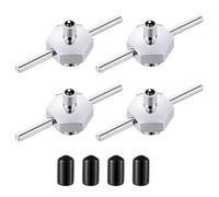 JSGHGDF Lot de 4 bouchons de valve de remplissage de type lourd pour pulvérisateur 19487 anti-fuite et retrait rapide