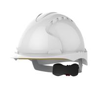JSP Casque de sécurité crémaillère non-ventilé EVO3 Blanc