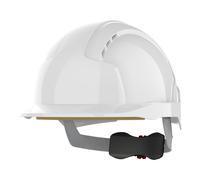 JSP Casque de sécurité crémaillère ventilé EVOLite Blanc - Protection EPI