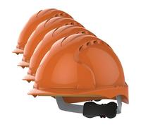 JSP Evo®3 Revolution Casque de Roue à cliquet, ventilé, Orange (AJF170-000-800) (Lot de 4)