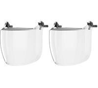 JSP EVOGUARD C1 Visière Industrielle - Transparente - Protection des Yeux et du Visage - Écran Facial Compatible Casques et Demi-Masques JSP - Pour Découpe, Maintenance et Meulage - EN 166 & EN 172