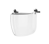 JSP EVOGuard C1 Visière Transparente Polycarbonate pour BTP et Industrie | Visière polycarbonate transparente avec protection UV et anti-impact. Compatible JSP EVO. EN 166 & EN 170.