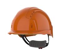 JSP EVOlite Casque Ultra Léger, Ventilé, Molette, Orange