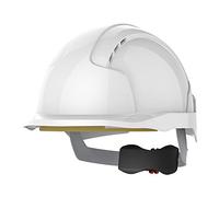 JSP EVOLite Micro Peak Casque à cliquet avec aérations - Blanc (AJD170-000-100)