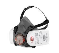 JSP FORCE 8 Masque Respiratoire Filtres P3 PressToCheck™ - Réutilisable - Protection Poussières Fines, Quartz, Bois, Glyphosate, Moisissures, Aérosols - Bricolage, Industrie - EN 140 & EN 143
