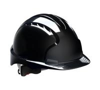 JSP JSP Casque de protection EVO3, fermeture à vis, EN 397, noir Quantité:1
