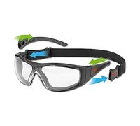 JSP Lunette de sécurité Stealth™ Hybrid - anti-buée anti-rayures fournie avec bandeau - K&N (ASA450-151-102)