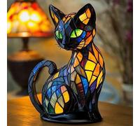 JSvsza Lampe Corgi et lampe carlin-Lampe de Chevet Carlin LED USB & Sculpture Décorative en Résine Artistique - Éclairage Doux pour Salon/Chambre, pour les amateurs de chiens (Cat A)