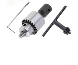 JT0 Ensemble de mandrins coniques 0,3 à 4 mm avec adaptateur d'arbre moteur, porte-outil de perçage miniature pour fraiseuse de tour, comprend 4 mm, 5 mm, 6 mm, 8 mm (8 mm)