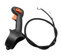JTHKLAP Poignée de commande d'accélérateur avec câble compatible avec les souffleurs à dos Stihl BR600 BR500 BR550, poignée de souffleur de feuilles, assemblage de fil, remplace 4282-790-4902