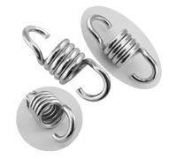 JTKSSCS Ressorts de Suspension Chaise à œufs Suspendue, Ressorts de balançoire Jardin, Multifonctionnel, largement utilisé, Crochet Ressort Solide, Pratique