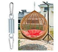 JTKSSCS Ressorts de Suspension Chaise Suspendue Chaise Longue balançoire Ressort hamac cintres Crochet de Suspension en Acier Robuste for chaises