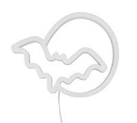 JTLB Enseignes au Néon Lune et Chauve-souris, Néons LED Alimentés par Batterie USB pour Décoration Murale de Chambre à Coucher, Bar, Fête D'Halloween