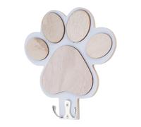 JTQYFI Crochet en bois naturel avec pattes d ' animaux, surfaces lisses, organisateur de porte-clés pour le rangement de la maison et l ' aménagement intérieur, décoration pour les amoureux des de