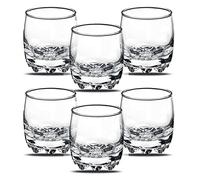 JUANIO Lot de 18 Verre à Liqueur, Verre à Pied, Verre dégustation, capacité 19.5 iamètre 7.5 cm