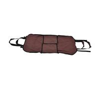 JUANQIAPAS Porte-Bois de Chauffage en Tissu Oxford, Sac fourre-Tout Portable et Robuste, Sac de Rangement pour Le Jardin (Brun)