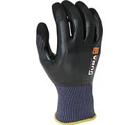 JUBA G, Nylon avec Double Revêtement Nitrile, PU à Base d'Eau, Taille : 10