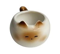 Jubepk Cat Mug, Cute Mug, Ceramic Coffee Cup, 210ml Ceramic Siamese Kitten Tea Cup, Large-Caliber Drinking Tumbler, 5.12x2.95 inches Ideal for Women, Cat Lovers, and Daily Coffee or Tea