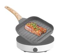 Jubepk Poêle à griller multifonction | Home Kitchen Grill | Poêle à griller de qualité restaurant | Cette de cuisson offre la polyvalence et la fiabilité dont vous avez besoin pour obtenir de
