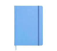 Jubiluu Planificateur cartonné A5 avec marque-page, 18 mois non daté, 100 g/m² - Bleu marine