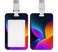 Jubonexis Porte-badge rétractable avec clip de protection pour carte d'identité - Pour le travail, le bureau, les médecins, les infirmières