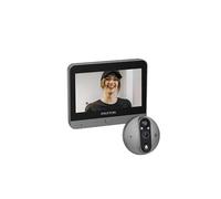 PRIXTON Judas numérique Smart Guard DV50, écran couleur 4,3 pouces, WLAN, application mobile, vision nocturne, détecteur de mouvement PIR, 3 mois d'autonomie