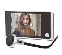 Judas Numérique, Sonnette de Porte Vidéo Intelligent Visionneuse de Judas Sonnette Vidéo 3,5 Pouces LCD Moniteur Visionneuse de Porte, Grand Angle de 120 Degrés