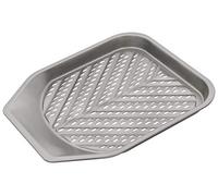 Judge Plateau à frites carré anti-adhésif avec base perforée, passe au lave-vaisselle 28 cm x 28 cm x 2,5 cm