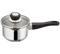 Judge Vista Casserole en acier inoxydable avec couvercle et système d'arrosage variable Argenté 14 cm 1 l