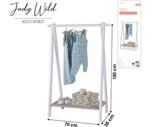 Judy Wild Tringle à vêtements pour enfants Étagère pour enfants 151034