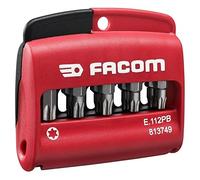 Jeu de 10 embouts de vissage FACOM E.112PB TORX 1/4"