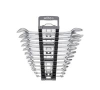 Juego 12 pcs llaves fijas. De 6 x 7mm a 30 x 32mm
