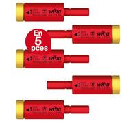 Jeu de 5 adaptateur Easytorque VDE WIHA - 41479