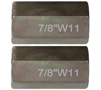 Juego de adaptadores de rosca 7/8"x11G, 2 pzs.
