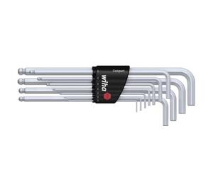 Juego de llaves Allen en soporte Compact 369 Compact 11tlg verchromt; metrisch