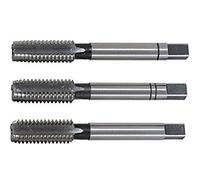 Juego de machos de roscar manuales HSS tipo M, M24x3,3 pzs.