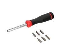 Juego De Puntas con Destornillador 1/4\" 7 Piezas. Acero Cromo Vanadio, Kit Destorpuntas, Puntas Destornillador.