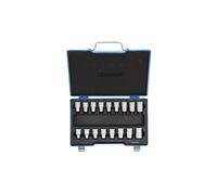 Jeu de 17 embouts de vissage, taille 1/2", T20-60E10-24, Gedore | 4010886612958