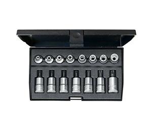 Juego de vasos destornilladores 3/8" 15 pzas TX