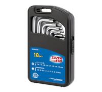 JUEGO LLAVES ALLEN + TORX 18 PCS