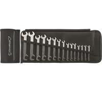 Stahlwille Jeu de clés à fourche double 42339 (96400651) 15 pièces SW 3,2–14 mm