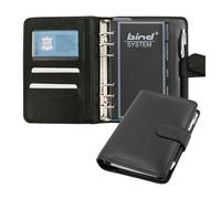 Jüscha Agenda organiseur Format A5 Cuir nappa Noir (Import Royaume Uni)