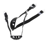 Jugulaire pour Casque Rigide Noire 2 Pièces, Réglable