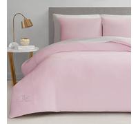 Juicy Couture Parure de lit 3 pièces en Velours Rose Guimauve pour lit Double/Grand lit
