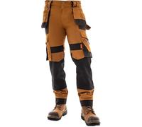 Juicy Trendz Pantalon Travail Homme Chantier Genouillères avec Poches Cargo Travail Homme